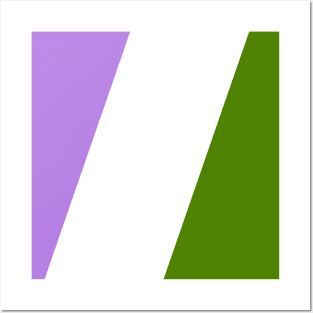 Proud Genderqueer Pride Flag (Proud LGBTQ+ Community Pride Flag) v2 Posters and Art